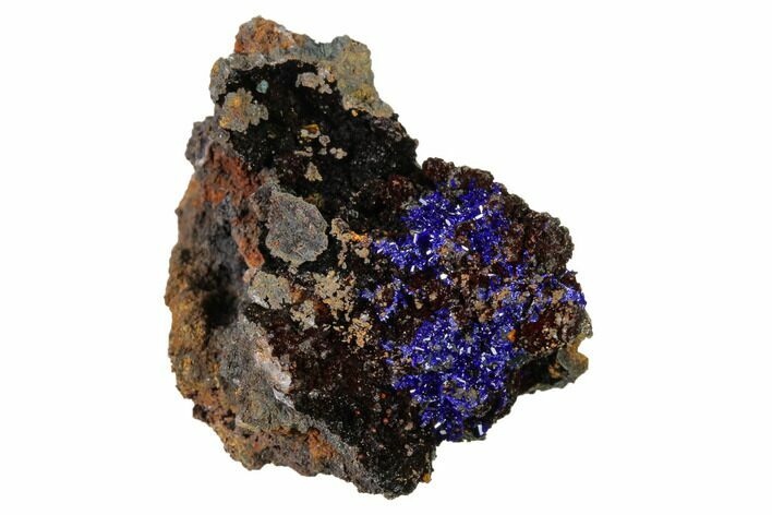 Azurite Crystal Cluster - Morocco #160309